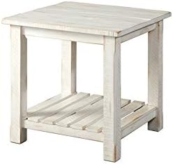 Martin Svensson Home 65" TV Stand and End Table Bundle | Antique White Finish - LeafyLoom