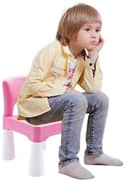 burgkidz Plastic Kids Chair, Durable and Lightweight, 9.3" Height Seat, Indoor or Outdoor Use for Toddlers Boys Girls Aged 3+ (Pink) - LeafyLoom
