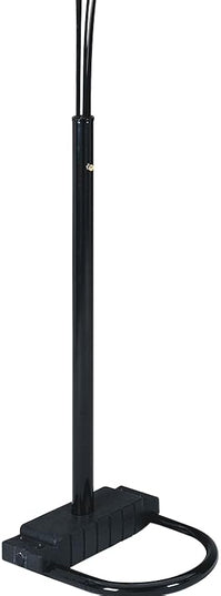 NicBex Floor Lamp,Modern Home Decor Arc Floor Lamp with 5 Arm Aluminum Led and Adjustable Domes,Standing Lamp Tall Lamp,Floor Lamps for Living Room,Bedroom and Office,Reading Light,Black - LeafyLoom