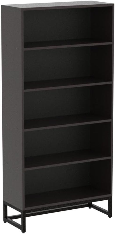 Tribesigns Tall Bookcase and Bookshelf, 70.8” Large Bookcases Organizer with 5-Tier Storage Shelves, Heavy Duty Free-Standing Library Bookshelf Shelving Unit for Living Room, Bedroom (Sandalwood) - LeafyLoom