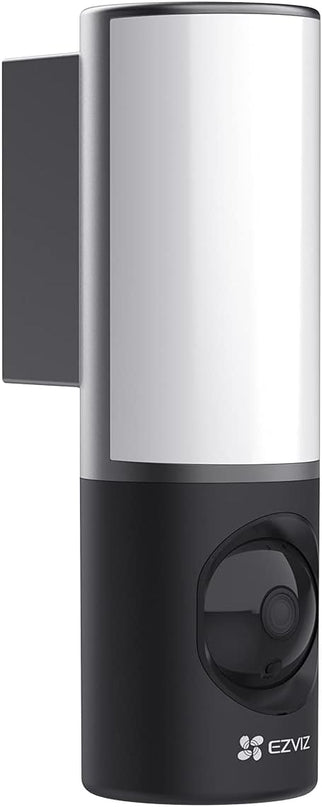 EZVIZ 2K+ Smart Outdoor Security Camera with Floodlight, Built-in 32G Storage, Colour Night Vision, Siren & Light Alarm, AI Human Detection, Two-Way Talk, Waterproof, Hardwired Installation (LC3) EZVIZ