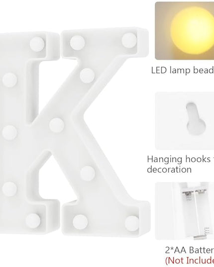 Big Letters for Party Decorations Marquee Letters K Large Letters Bed Room Decoration Ideas Quinceanera Decorations Retirement Decorations Graduation Decorations Center Pieces Decoration for Table - LeafyLoom