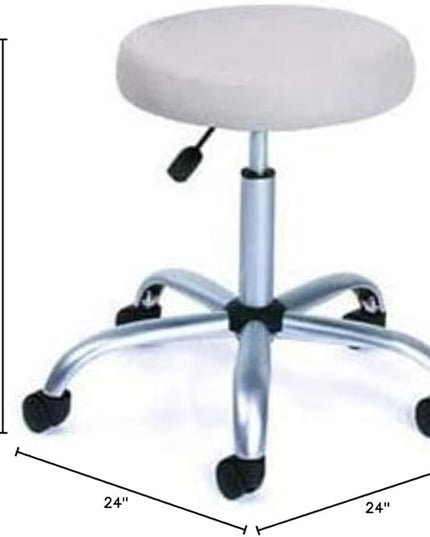 Boss Office Products Be Well Medical Spa Stool in Beige 275 lbs - LeafyLoom