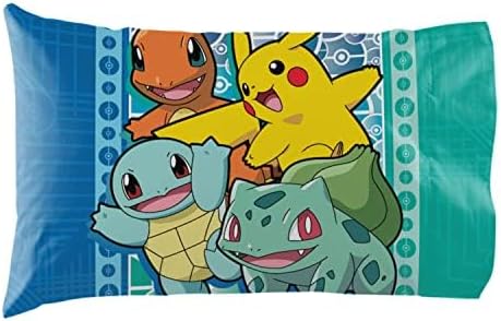 Northwest Pokemon Bed in a Bag Set, Full, First Starters - LeafyLoom