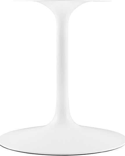 Modway Lippa Dining Table, 60", White Cherry Walnut - LeafyLoom
