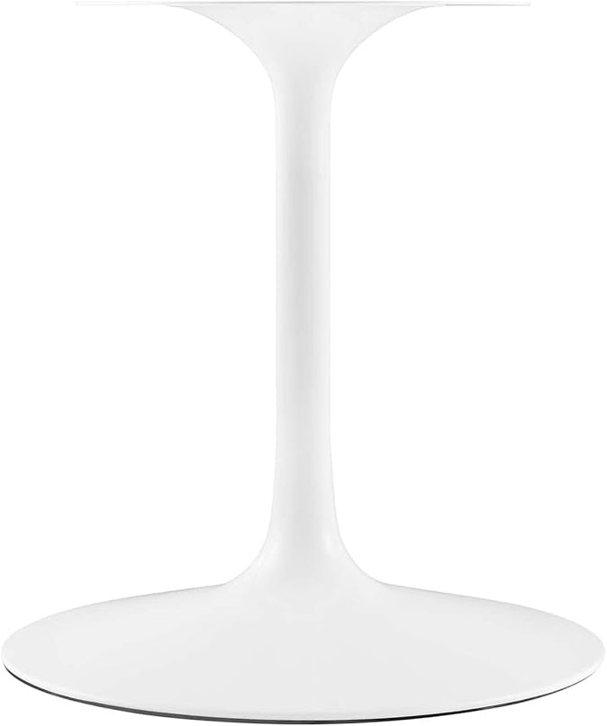 Modway Lippa Dining Table, 60", White Cherry Walnut - LeafyLoom