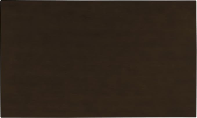 Farmhouse 6-Piece Wood Rectangular Dining Table Set with Bench and 4 Upholstered Chairs for Kitchen, Breakfast Nook, Living Room, Espresso, 60" L x 36" W x 30" H - LeafyLoom