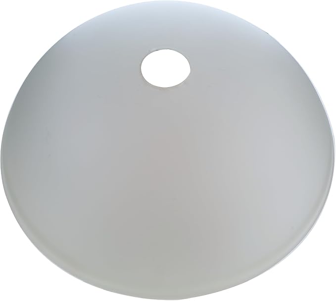 LIGHTACCENTS Glass Lamp Shade Replacement for Floor Lamp Frosted Glass - Lamp Shade for Floor Lamps - Glass Lamp Shade - Floor Lamp Shade Replacement -Replacement Glass For Floor Lamps White - LeafyLoom