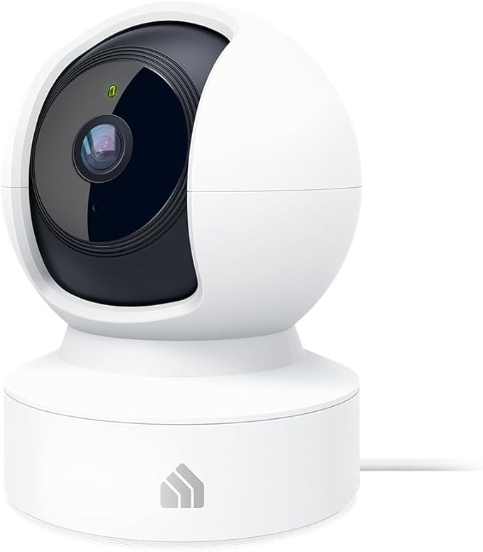 Kasa 2K QHD Security Camera Pan/Tilt, Starlight Sensor for Color Night Vision, Motion Detection for Baby & Pet Monitor, 2-Way Audio, Cloud & SD Card Storage, Works with Alexa & Google Home (KC410S) KasaSmartbyTP-Link