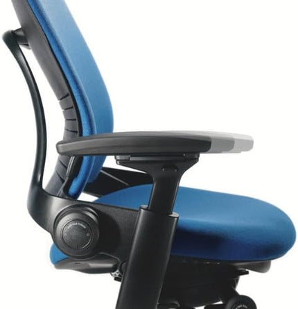 Steelcase Leap Gray Fabric Chair - LeafyLoom
