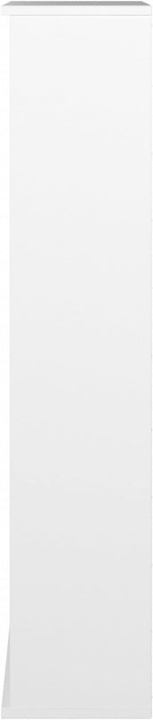 Bush Business Furniture Studio C Tall 5 Shelf Bookcase in White, Large Bookshelf for Home or Professional Office - LeafyLoom