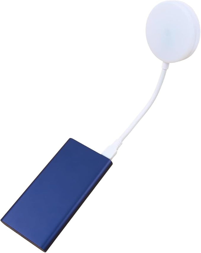 USB Night Light with 3 Color Mode, Arbitrary Brightness Control Small lamp, Portable 360° Flexible Gooseneck for Reading, Makeup, Fill Light, Travel, Outdoor, Power Failure Emergency. - LeafyLoom