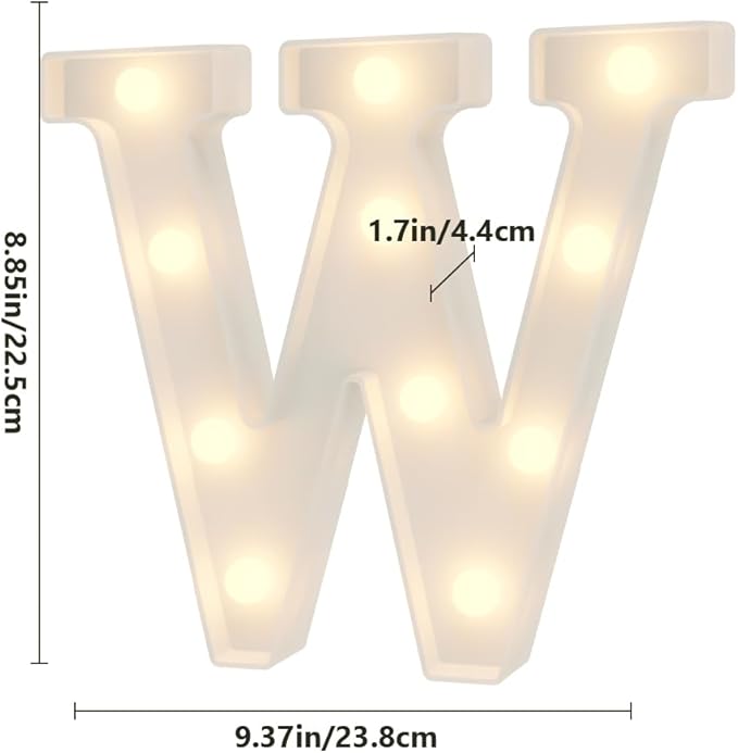 Marquee Light Up Letters Small Lights for Decoration Christmas Vacation Decorations 18 Birthday Decorations for Men Party Supply Decorations Halloween Decorations for Party Class of 2024 Decorations - LeafyLoom