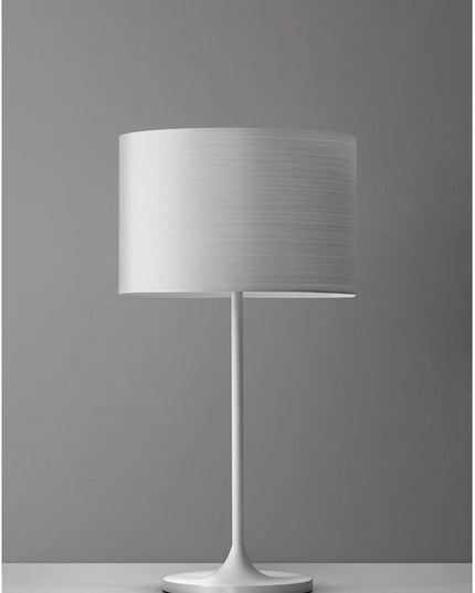 Adesso 6236-02 Oslo Table Lamp, 22.5 in, 60 W Incandescent/13W CFL, White Metal, 1 Table Lamp - LeafyLoom