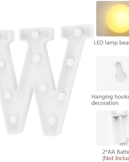 Marquee Light Up Letters Small Lights for Decoration Christmas Vacation Decorations 18 Birthday Decorations for Men Party Supply Decorations Halloween Decorations for Party Class of 2024 Decorations - LeafyLoom