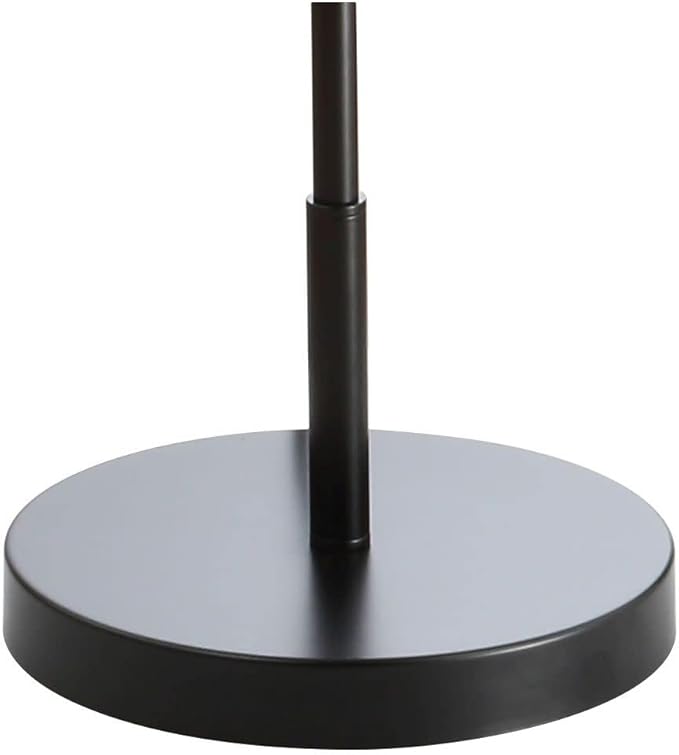 JONATHAN Y JYL6507A Bea 61" Outdoor Woven Globe LED Floor Lamp, Bohemian, Transitional, Scandinavian, Modern, Contemporary, Modern, Office, Bedroom, Living Room, Family Room, Dining Room, Coffee/Black - LeafyLoom
