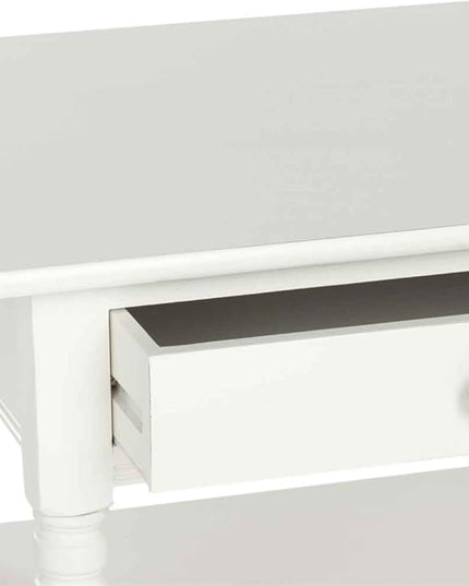Safavieh American Homes Collection Boris Distressed Cream Coffee Table - LeafyLoom