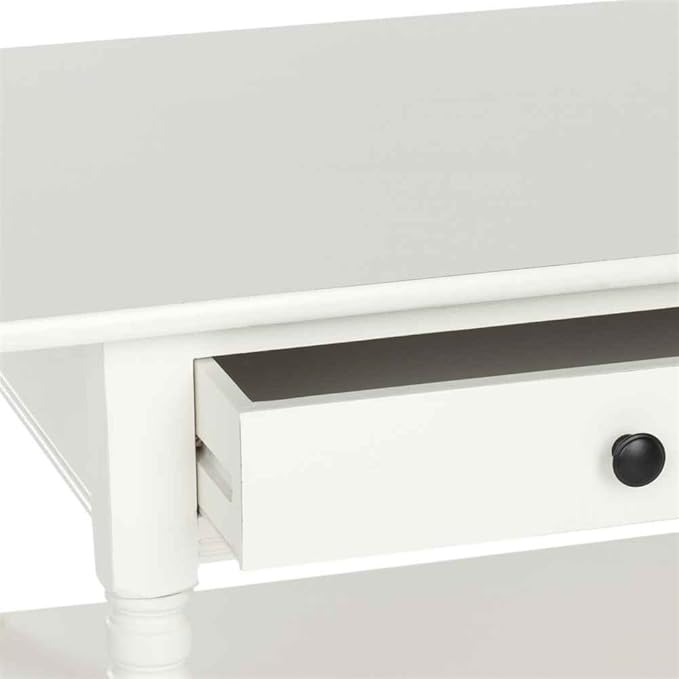 Safavieh American Homes Collection Boris Distressed Cream Coffee Table - LeafyLoom
