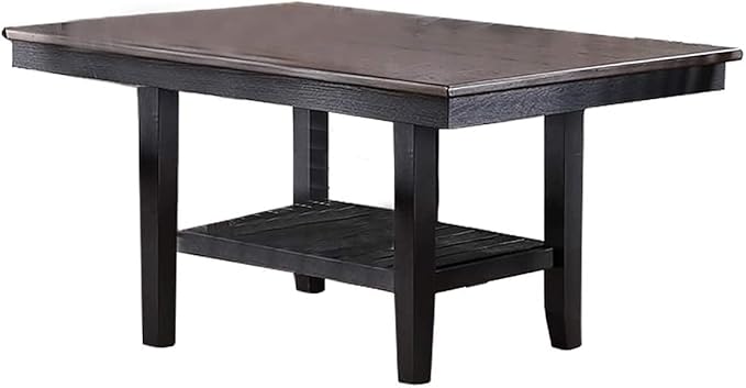 NicBex Hachi-DT-00150-DX-1 Dining Table, 64" x 40" x 30", Coffee - LeafyLoom