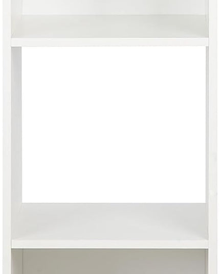 PACHIRA E-Commerce Wooden Storage Cubes Bookcase, Unit Shelf, Closet Cabinet, Organizer Rack in Living Room, Bedroom, Study, 3 Cube, White - LeafyLoom