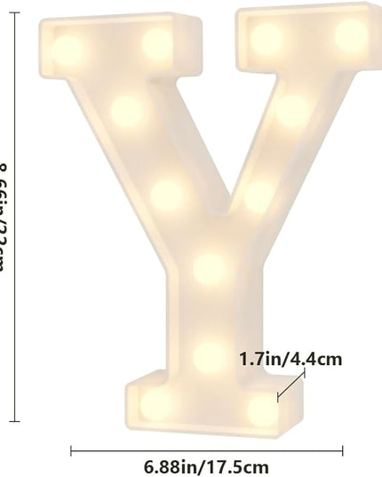 Light Up Letters Marquee Neon Name Sign Indoor Halloween Decorations for Bedroom Baptism Decorations Neon Party Decorations Graduation Party Decorations 2024 Kitchen Decorations 90s Party Decorations - LeafyLoom