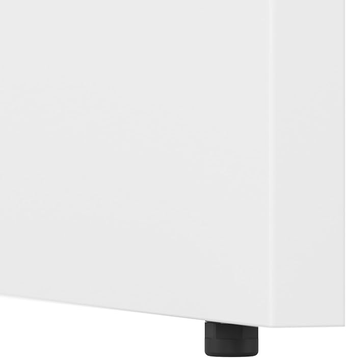 Bush Business Furniture Studio C 72W x 30D Office Desk in White - LeafyLoom