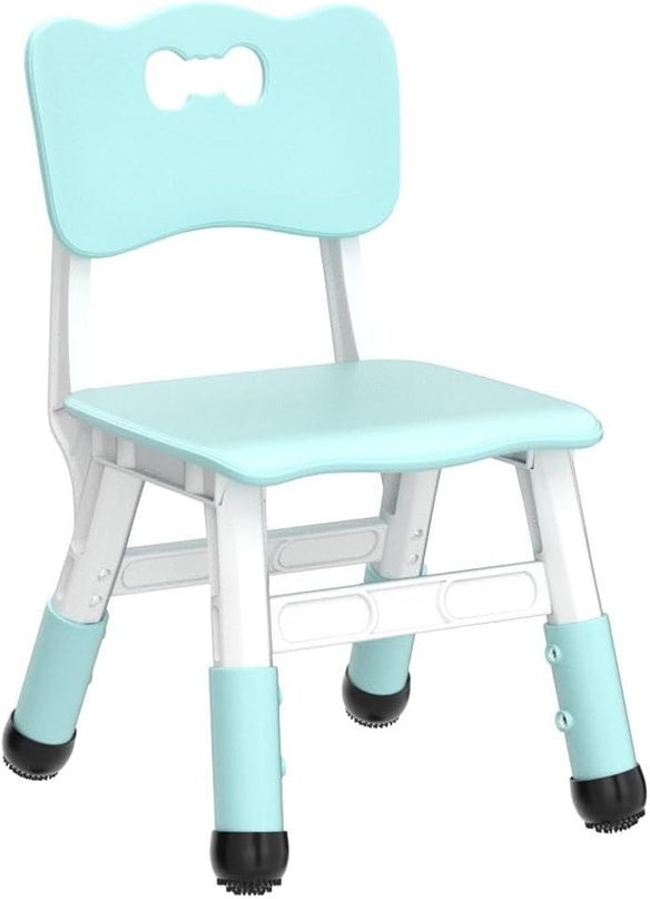 Kids' Desk Chairs Adjustable Height is Suitable for Children's Chairs Used in Families, Schools and Day-Care Between 2-10 Years Old The Max Bearing Capacity is 220LB(5PCS-Blue) - LeafyLoom