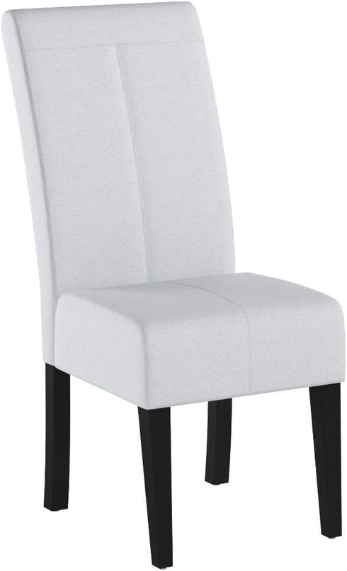Christopher Knight Home Pertica Fabric Dining Chair (Set Of 2),Wood, Light Grey - LeafyLoom