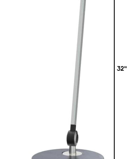 Desk Lamp,Led Architect Desk Lamp,Desk Lamps for Home Office,Table lamp with Wireless Charger & Adjustable Swing Arm,Touch Control, 3 Lighting Mode,5 Brightness,Eye-Caring Office Lamp - LeafyLoom