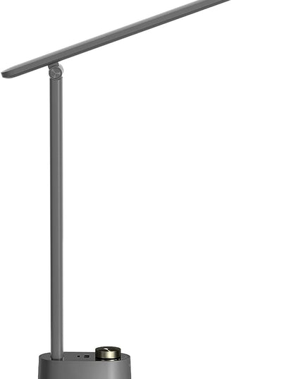 Honeywell HWT-H01 LED Desk Lamp Stepless Dimmable Table Lamp with USB A+C Dual Charging Port Eye-Caring Foldable Desk Light with 3 Color Modes for Home Office Bedroom Reading Study Sunturalux (Gray) - LeafyLoom