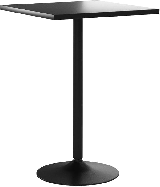 Winsome Obsidian Dining, Black, Pack of 1 - LeafyLoom