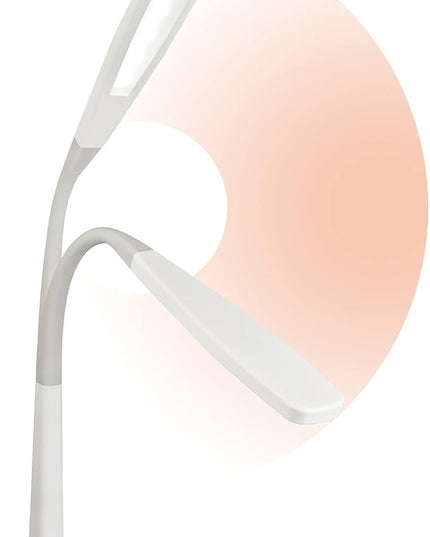 OttLite Natural Daylight LED Flex Lamp (White) - LeafyLoom