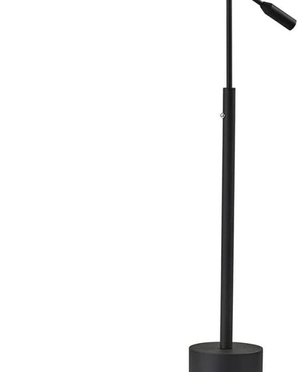 Adesso Home 2151-01 Contemporary Modern LED Floor Lamp from Grover Collection in Black Finish, 6.00 inches - LeafyLoom