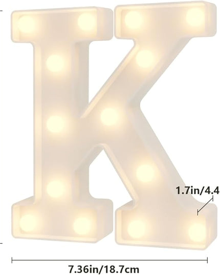 Big Letters for Party Decorations Marquee Letters K Large Letters Bed Room Decoration Ideas Quinceanera Decorations Retirement Decorations Graduation Decorations Center Pieces Decoration for Table - LeafyLoom