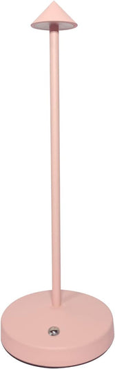 Cordless Table Lamps,Rechargeable Led Touch Bar Lamp,Portable Battery Desk Lamp,Brightness Dimmable Small Table Lamps,Minimalist Design,for Living Room/Restaurant/Couple Dinner/(Pink) - LeafyLoom