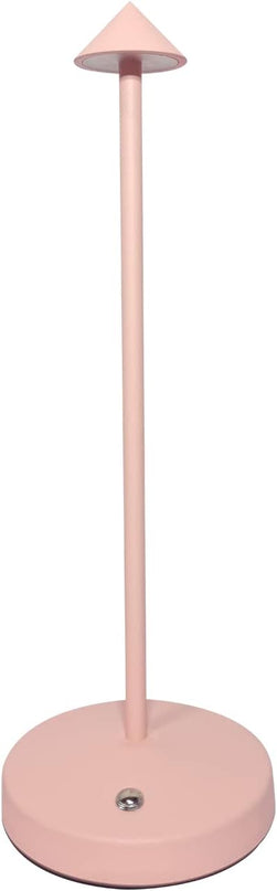 Cordless Table Lamps,Rechargeable Led Touch Bar Lamp,Portable Battery Desk Lamp,Brightness Dimmable Small Table Lamps,Minimalist Design,for Living Room/Restaurant/Couple Dinner/(Pink) - LeafyLoom