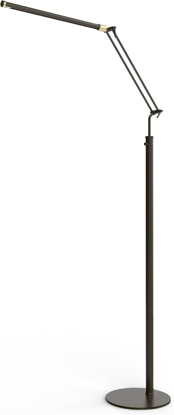 Cocoweb High Powered, dimmable, LED Floor Lamp - FLED-GPS (Mahogany Bronze) - LeafyLoom
