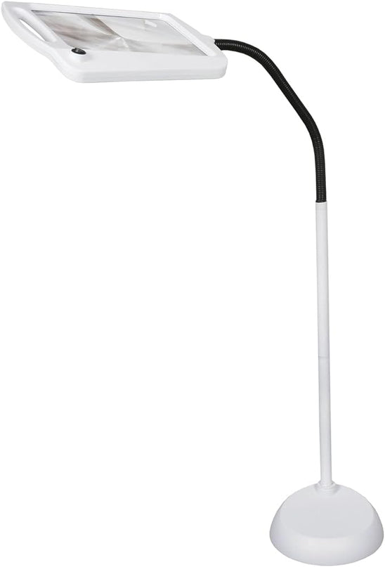 Full Page 3X Magnifier Floor Lamp - LeafyLoom