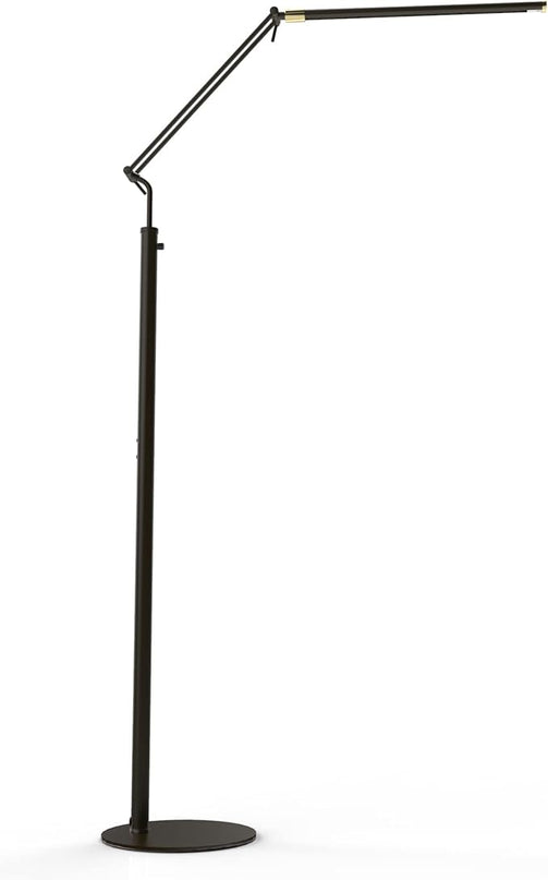 Cocoweb High Powered, dimmable, LED Floor Lamp - FLED-GPS (Mahogany Bronze) - LeafyLoom