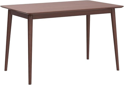 Dining Table Kitchen Table 47" Dining Room Table Small Kitchen Table for Small Spaces Table Modern Home Furniture Dinner Table Rectangular (Espresso) - LeafyLoom