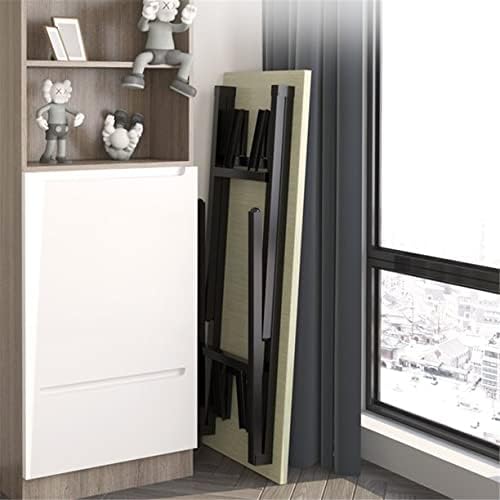 Computer Desk,47" Modern Simple Style Folding Tables,Home Office Writing Desk, Space Saving Foldable Table, No Install Needed - LeafyLoom