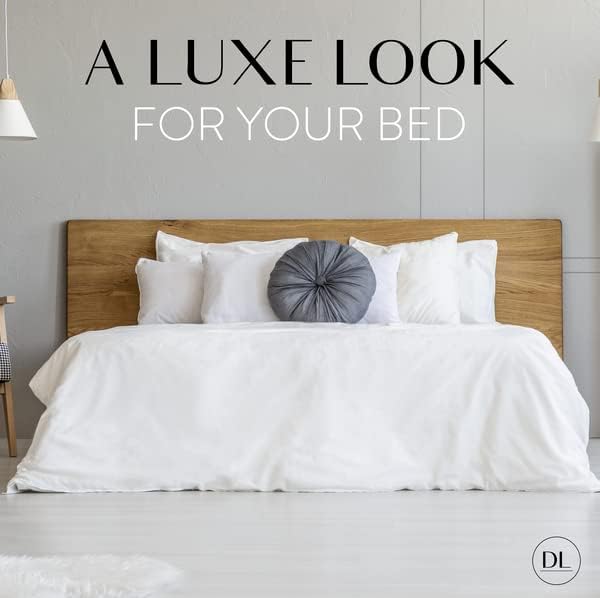 Danjor Linens Queen Sheet Set - 6 Piece Set including 4 Pillowcases - Deep Pockets - Breathable, Soft Bed Sheets - Wrinkle Free - Machine Washable - Taipe Sheets for Queen Size Bed - 6 pc - LeafyLoom