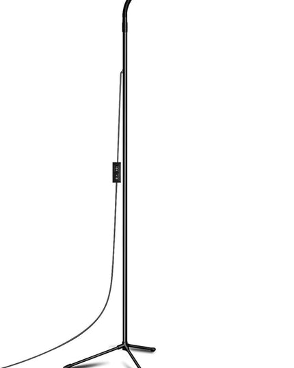 EBEST Led Floor Lamp for Eyelash Extensions Craft Task Lamps Floor Standing light Adjustable Gooseneck Dimmable lash Light LED Lamp for eyelash Facial Spa Salon Makeup - LeafyLoom