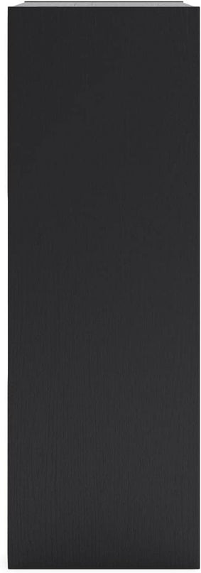 Signature Design by Ashley Langdrew Contemporary 9 Cube Storage Organizer or Bookcase, Black - LeafyLoom