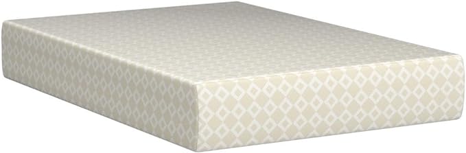Signature Design by Ashley Full Size Chime 12 Inch Medium Firm Memory Foam Mattress with Green Tea & Charcoal Gel - LeafyLoom