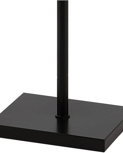 JONATHAN Y JYL1089C April 61" Metal Modern Contemporary LED Floor Lamp, Modern, Contemporary, Glam, Traditional, Office, Living Room, Family Room, Dining Room, Bedroom, Hallway, Foyer, Nickel - LeafyLoom
