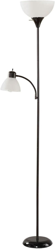 Mainstays 72'' Combo Floor Lamp, Black - LeafyLoom