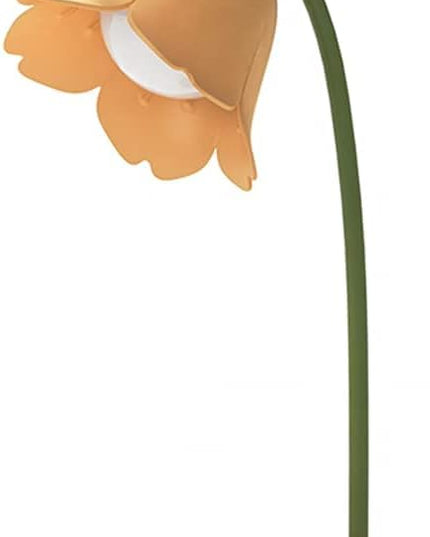 LED Desk Lamp Cordless Table Light Adjustable Gooseneck Dimmable Touch Rechargeable Battery Eye-Caring Night Light for Kids College Dorm Bedroom Reading (Yellow) - LeafyLoom