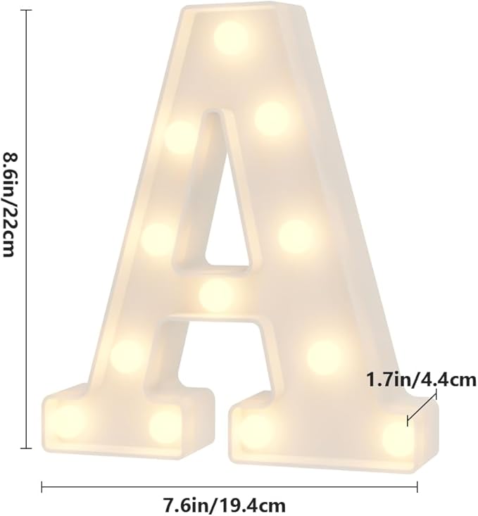 Marquee Light Up Letters Marquee Letters for Wall Decor Marry Me Light Up Letters Alphabet Letters Led Lights A Halloween Decorations Christmas Decorations Birthday Decorations Baby Shower Decorations - LeafyLoom