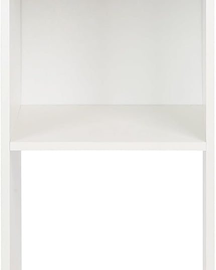 PACHIRA E-Commerce Wooden Storage Cubes Bookcase, Unit Shelf, Closet Cabinet, Organizer Rack in Living Room, Bedroom, Study, 2 Cube, White - LeafyLoom